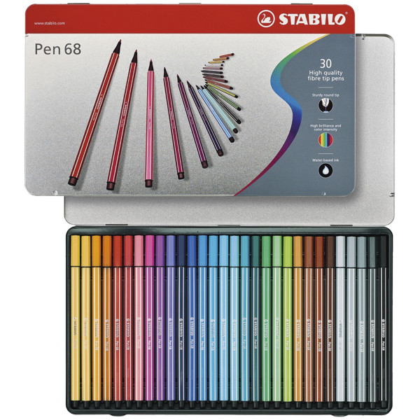 Stabilo® Pen 68 filtpenna-set