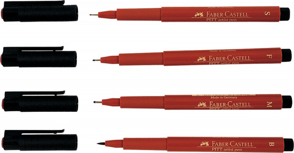 Faber-Castell Sats med 4 pennor