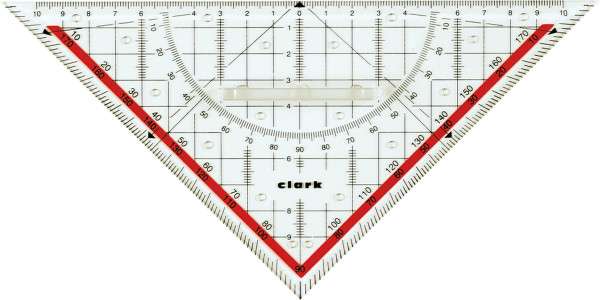 Clark Teknisk triangellinjal