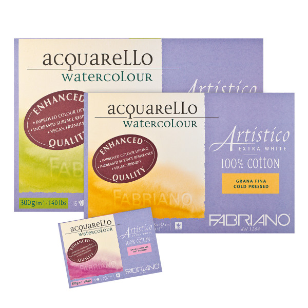 Fabriano Extra White Akvarellblock