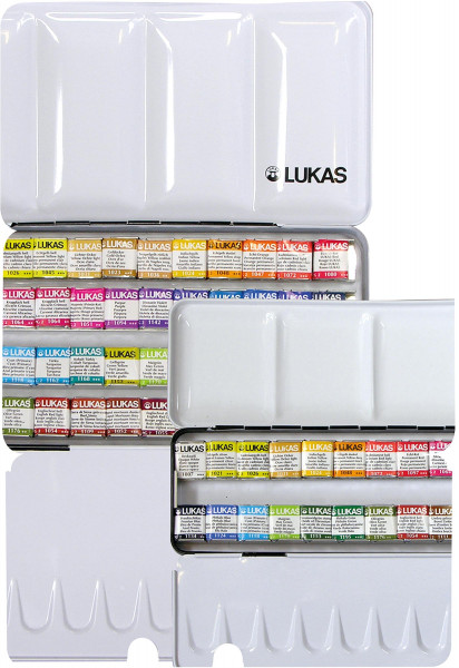 Lukas 1862 Aquarellfarbkasten