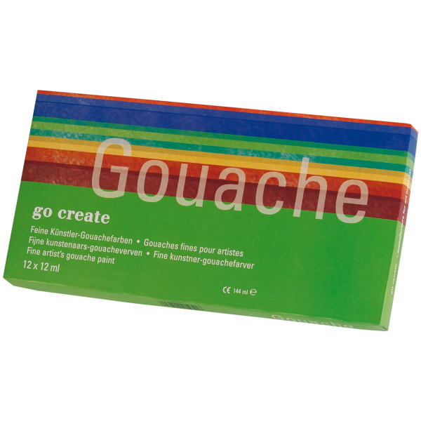 Go Create Gouachefärgsats