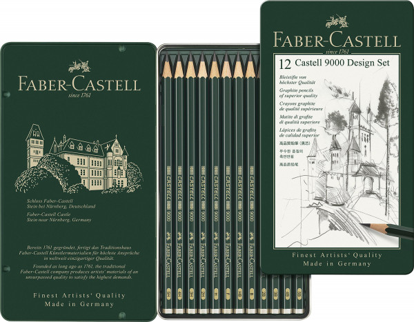 Faber-Castell Castell 9000 Design-sats