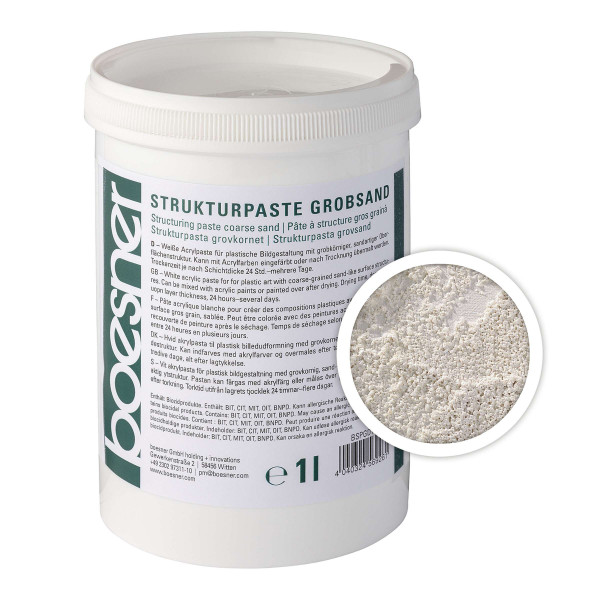 boesner Strukturpasta grovsand