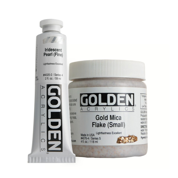 Golden Heavy Body Acrylics Iridescent Colors