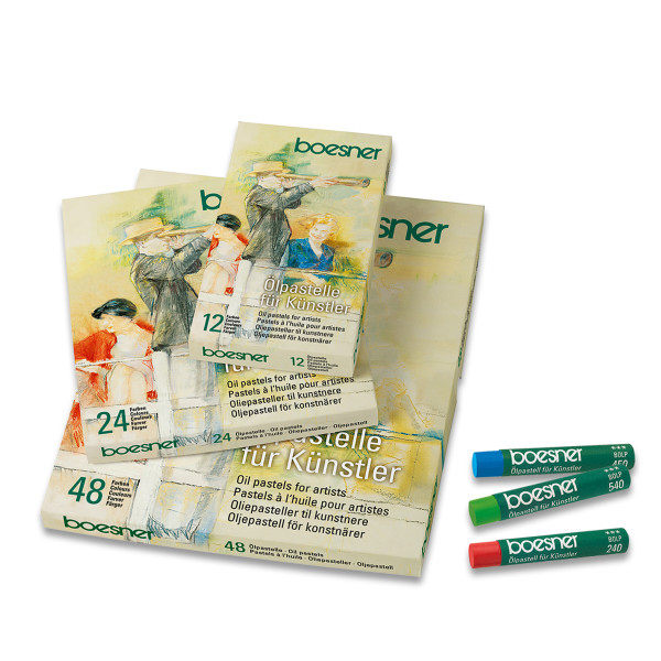 boesner Oljepastell-set
