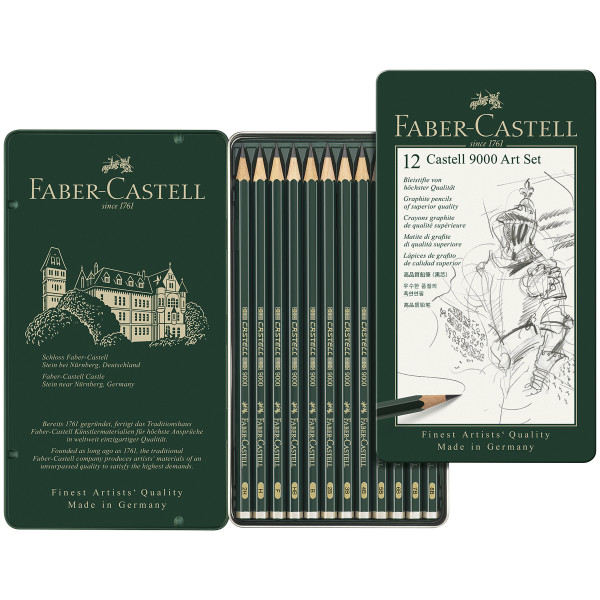 Faber-Castell Castell 9000 Art-sats