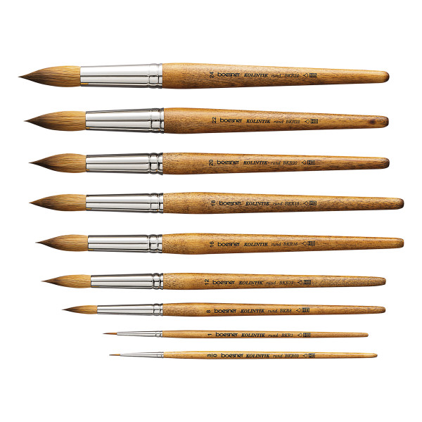 boesner Kolintik-akvarellpenslar