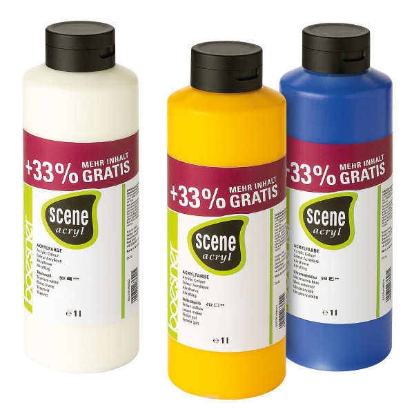 boesner – Scene Acryl Flaska om 1 liter