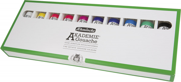 Schmincke – Akademie Gouache Grundsortiment