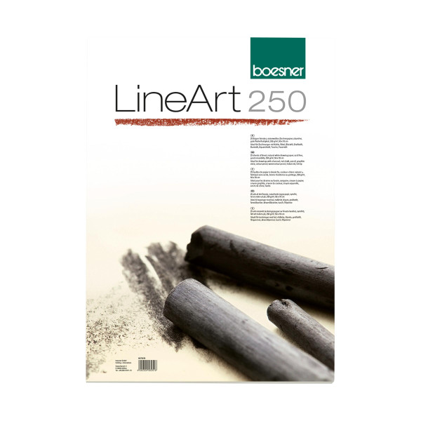 boesner LineArt 250 Teckningspapper