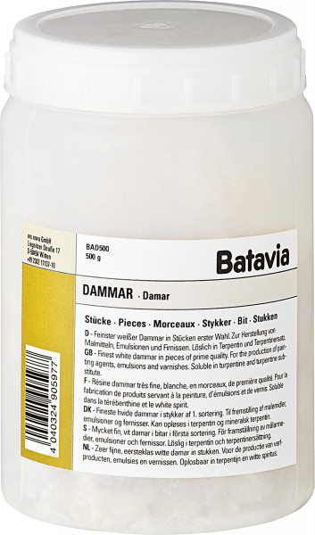 Batavia Damar i bitar