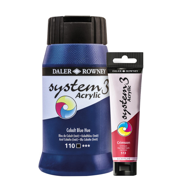 Daler-Rowney – System 3 Studio-akrylfärger