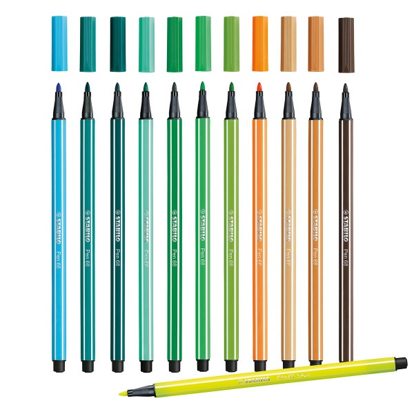 Stabilo Pen 68 filtpenna