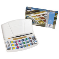 Kunststoffkasten 18 ½ Näpfchen | Talens Van Gogh Aquarell