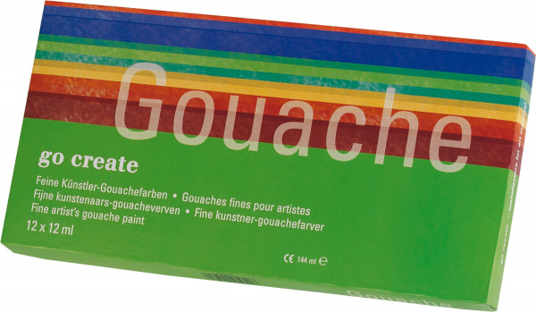 Go Create Gouachefärgsats