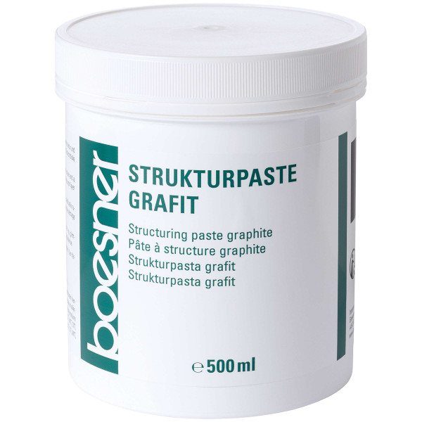boesner Strukturpasta grafit