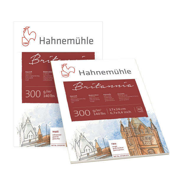 Hahnemühle Burgund Akademie akvarellblock