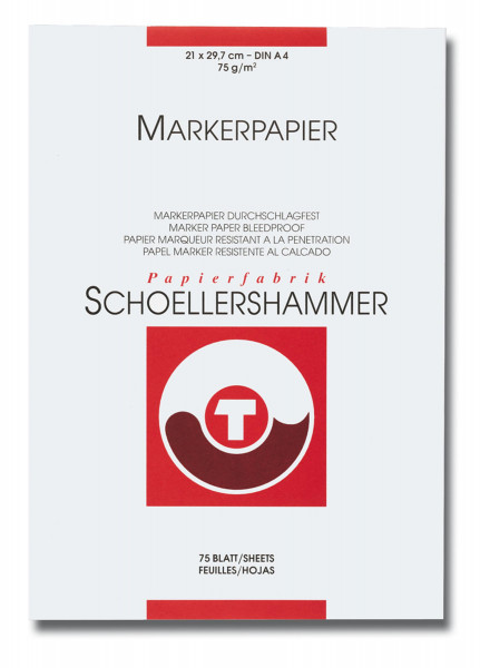 Schoellershammer Pappersblock för markeringspennor