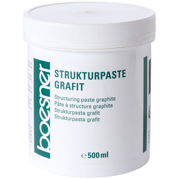 boesner Strukturpasta grafit