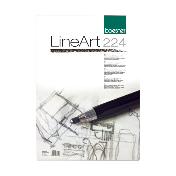 boesner LineArt 224 Teckningspapper