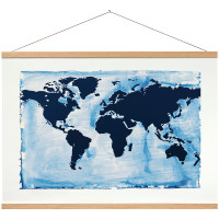 Posterschiene aus Holz