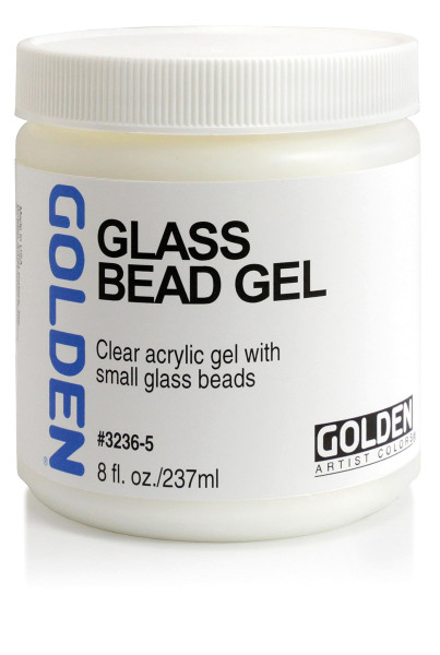 Golden Glass Bead Gel