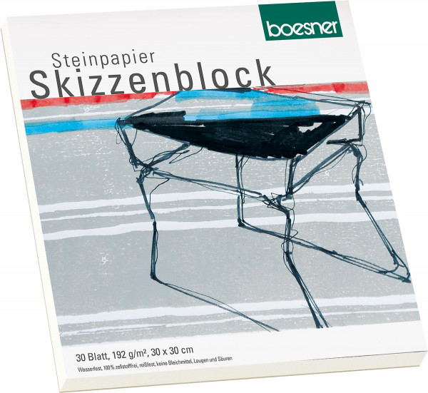 boesner Steinpapier-Skizzenblock