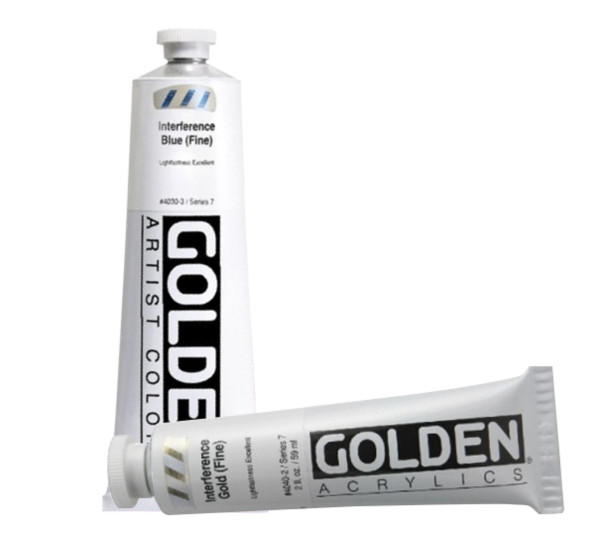 Golden Heavy Body Acrylics Interference Colors