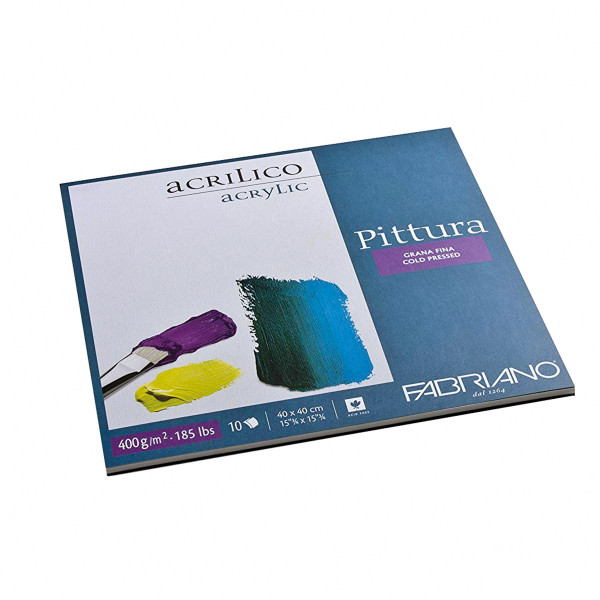 Fabriano Pittura Acryl-/Gouachemalkarton, Bogen