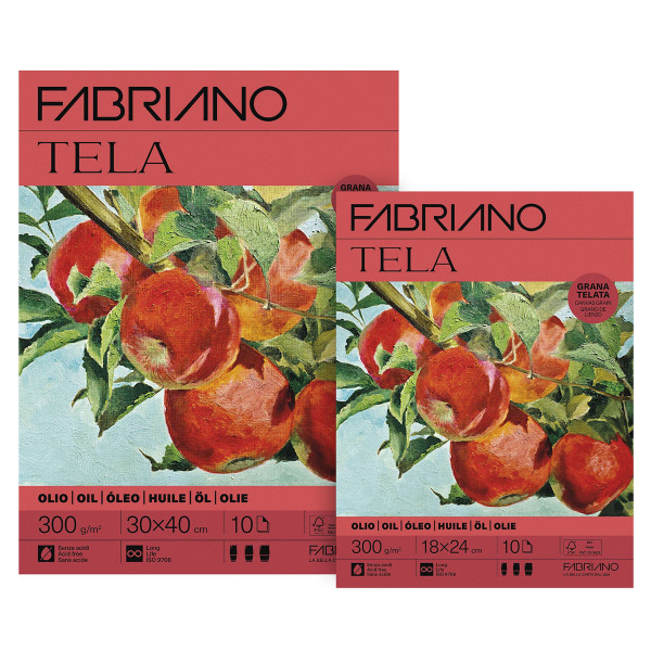 Fabriano Tela oljemålarblock